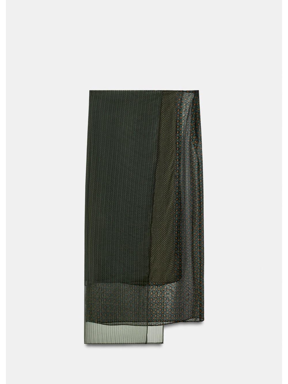 NWT Zara printed pareo skirt